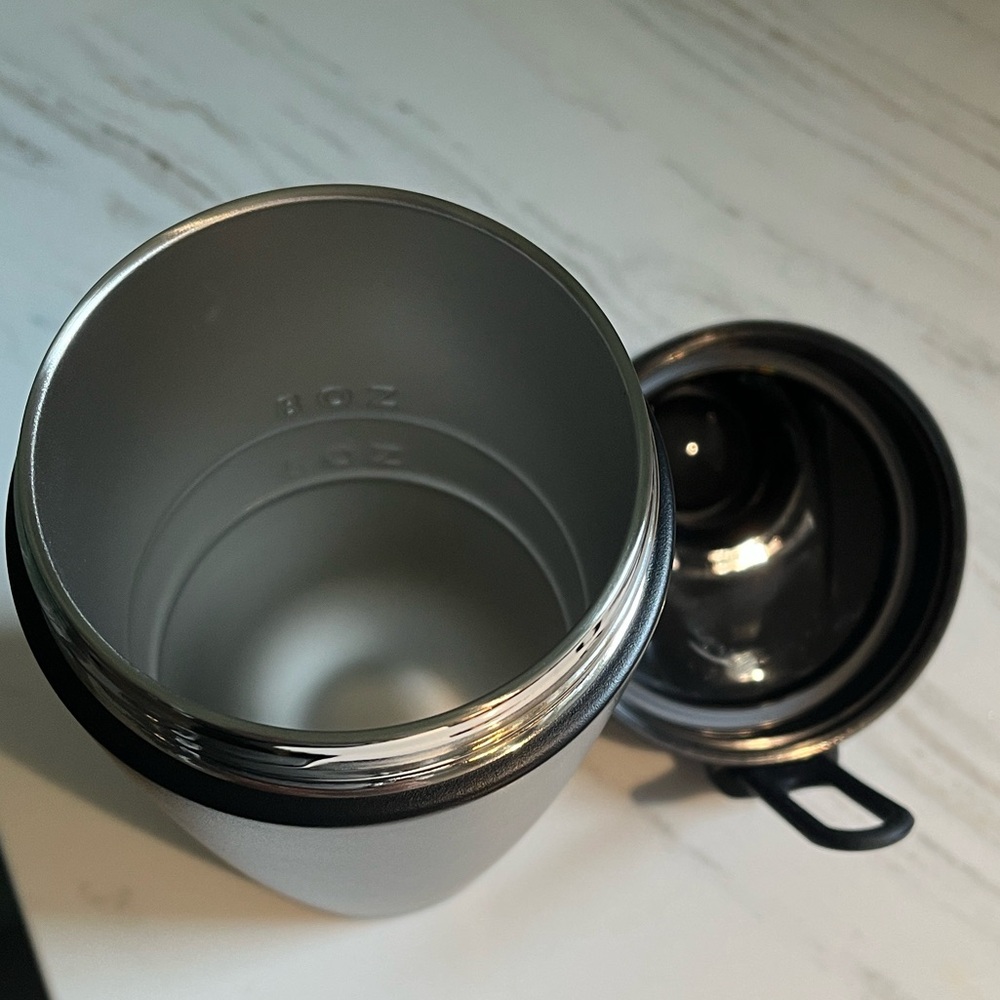 Matte Black Oats Overnight stainless steel insulated shaker First edition - Picture 7 of 7